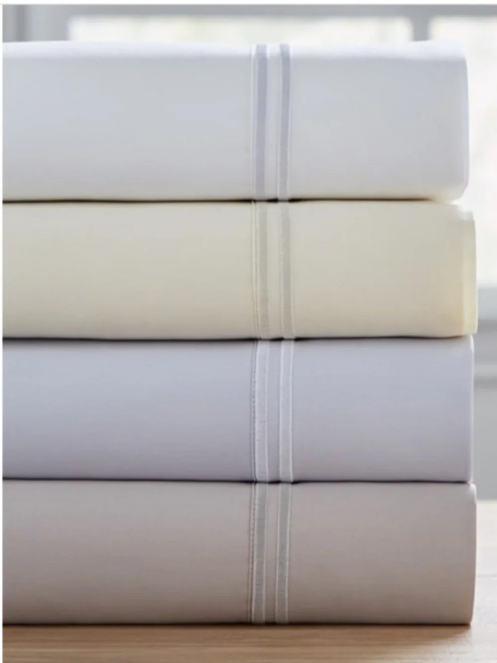 New Purecare Arbor Premium Modal Long-Staple Cotton Full Dove Gray Sheet Set